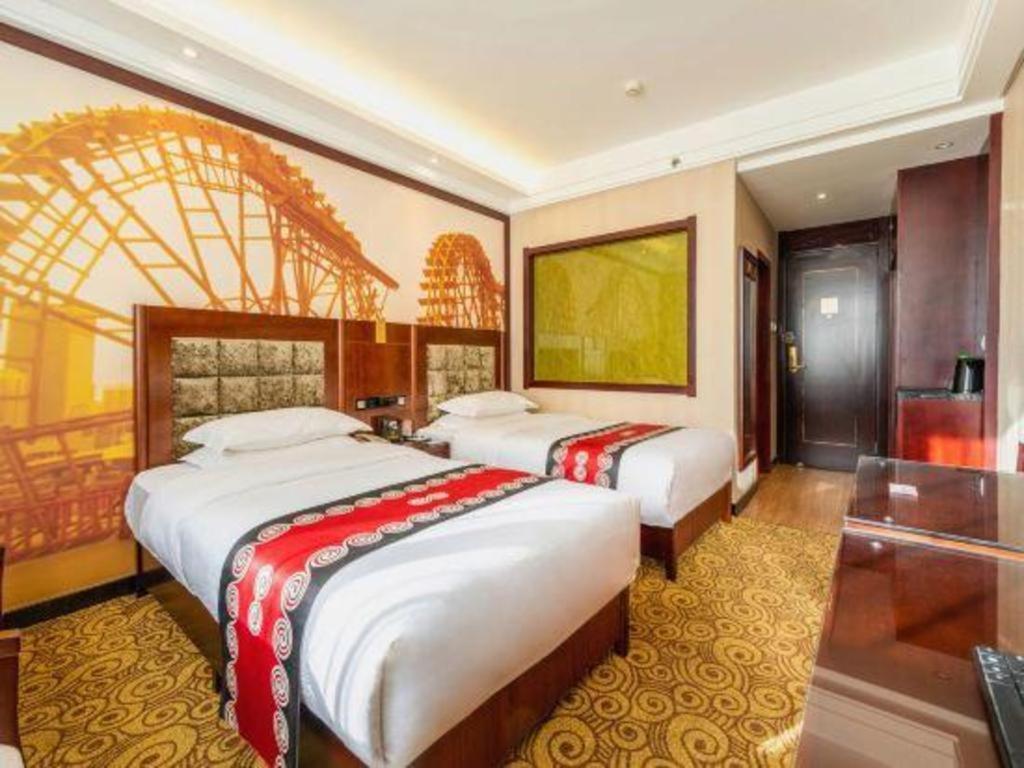 Lanzhou Hualian Hotel Exterior foto