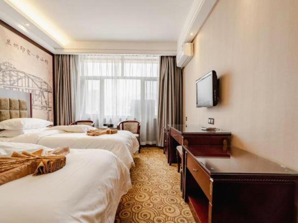 Lanzhou Hualian Hotel Exterior foto