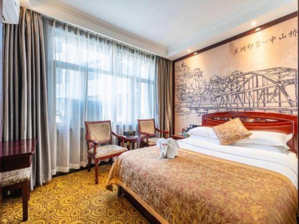 Lanzhou Hualian Hotel Exterior foto
