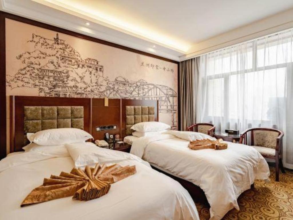 Lanzhou Hualian Hotel Exterior foto