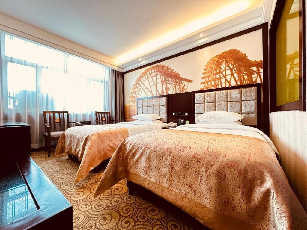 Lanzhou Hualian Hotel Exterior foto